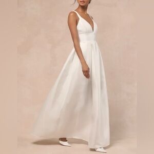 NWT Lulus x Maniju Ready For Romance Sleeveless Maxi Dress